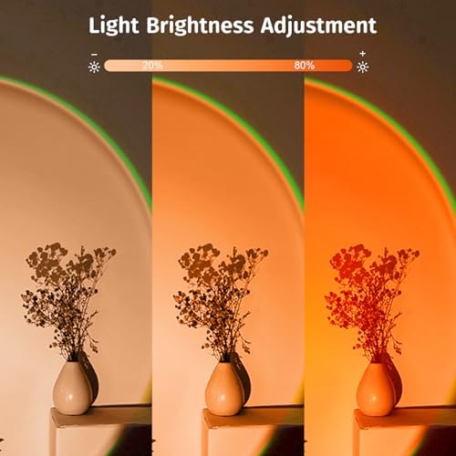 Neroupe Upgraded Sunset Lamp Projector with APP Control, Led Night Light - Image 2