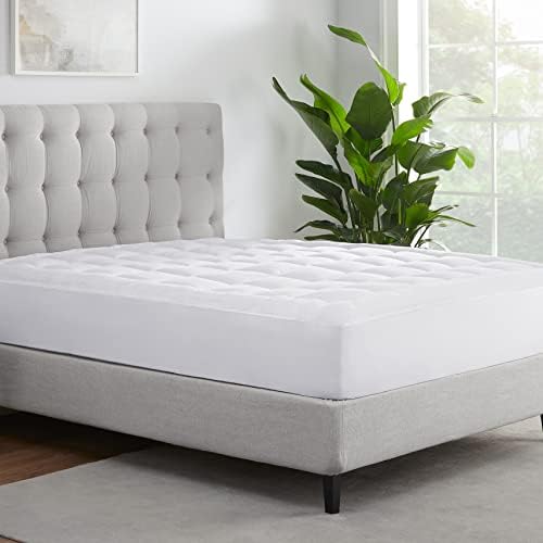 Serta ComfortSure Quilted Cotton Pillowtop Mattress Pad, Twin XL - Image 2
