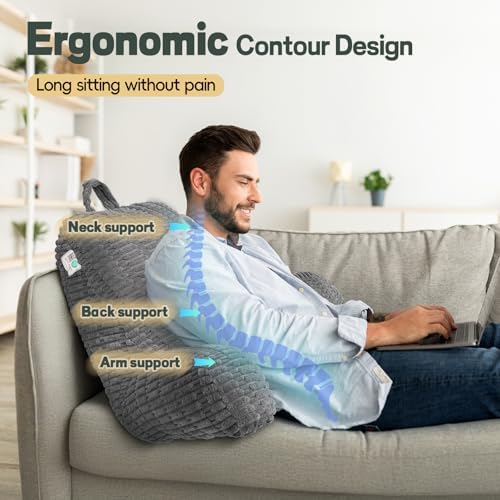 21" Higher Large Reading Pillow - Image 4