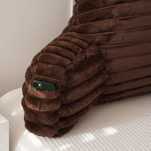 Large Reading Pillow for Adults, Back Support Pillow for Sitting Up in Bed - Image 6