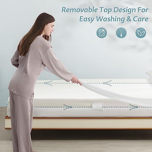 Reaks Zippered Mattress Protector King Size, Waterproof, 10-12" Deep - Image 3