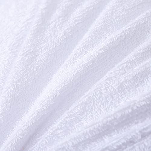 Waterproof Down Feather Proof Pillow Protectors 18x18 Pack of 2 - Image 5