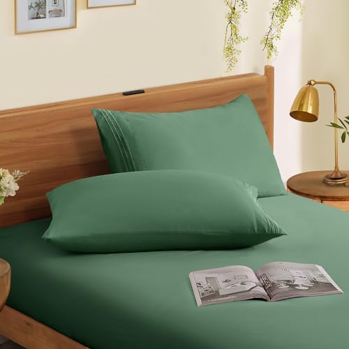 Horbaunal Microfiber Pillowcases Standard Size, 2 Pack - Image 3