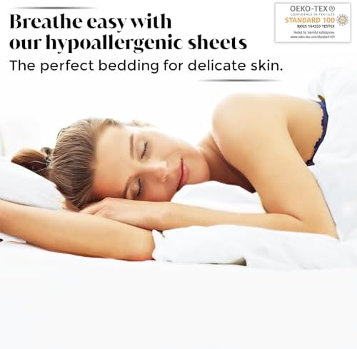 Luxury Bamboo Market | Queen Envelope Pillowcase Set | 100% Viscose Made from - Image 2