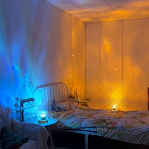 Vcwtty Ocean Wave Projector, 16 Colors Northern Lights, Remote - Image 4