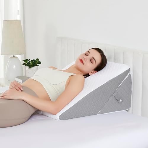 Orthopedic Wedge Pillow Set for Leg, & Knee Support by SweetHomeCollection