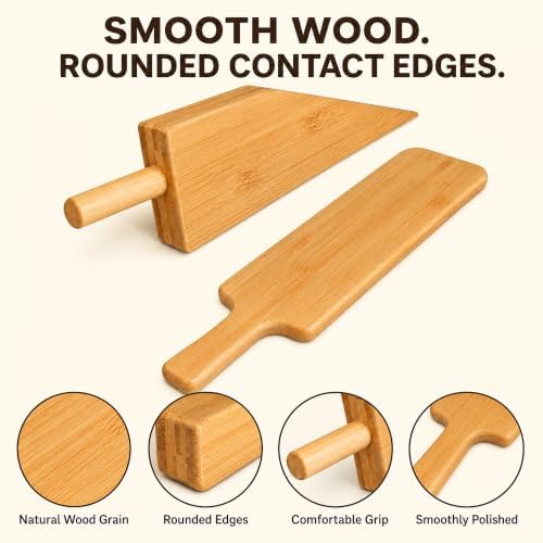 Bamboo Mattress Lifter Tool for Changing Sheets, Bed Sheet Tucker Tool and Bed - Image 5