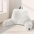 Nestl Fur Reading Pillow, Stylish Back Pillow by Nestl