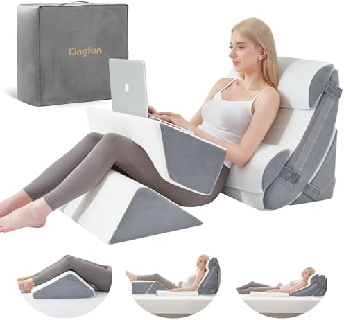 Kingfun 6PCS Orthopedic Bed Wedge Pillow Set by KINGFUN-Anexcitingoption