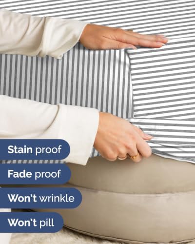 CGK Linens Extra Deep Flex Top Split Head King Fitted Sheet - Image 6