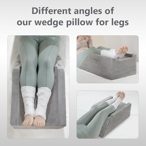 4 Heights Leg Elevation Pillow Blood Circulation, L 29" - Image 7
