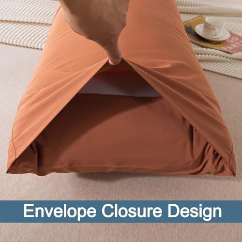 WhatsBedding Body Pillow Cover Cotton, Envelope Closure - Image 4