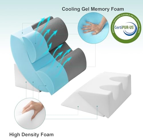 Hansleep Bed Wedge Pillow Set for After Surgery 6PCS, Post Surgery Pillow for - Image 3