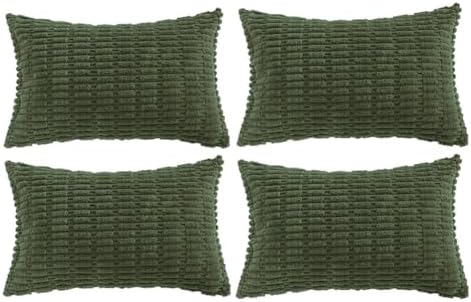 Fancy Homi 4 Packs Decorative Throw Pillow Covers by Fancy+Homi