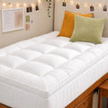 YUGYVOB Twin XL Mattress Topper Extra Thick, Cooling Plush Mattress Pad by PremiumHomeLinens