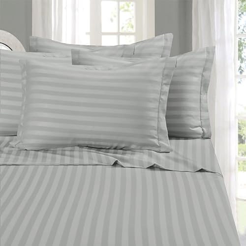 Elegant Comfort 4-Piece Damask Stripe Sheet Set by ELEGANTCOMFORT