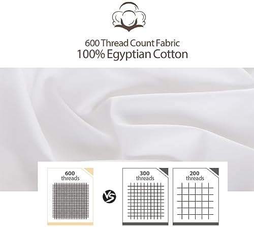 100% Cotton Zippered Body Pillow Protectors 1 Pack - Image 5
