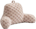 Aimuan Reading Pillow Checkered Bed Rest Wedge Backrest Checkerboard Pillow by AIMUAN