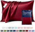 MR&HM Satin Pillowcase 2 Pack, Queen Size 20"x30" by MRHM
