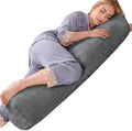 1 MIDDLE ONE Body Pillow for Adults, Long Bolster Pillow for Bed, Decorative by 1MIDDLEONE