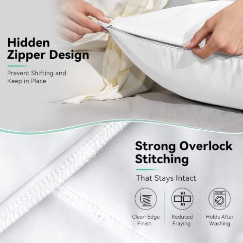 Cooling Curved Pillowcase for Side Sleeper Pillow - Image 6
