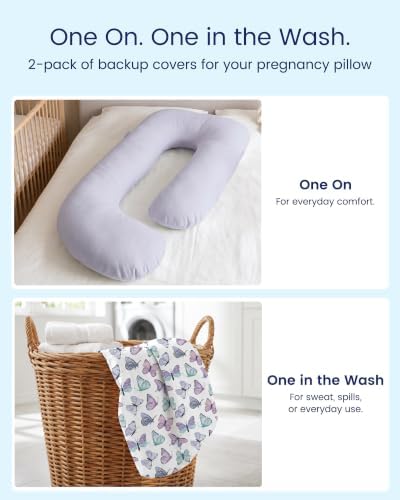 TotAha Soft Pregnancy Pillow Cover Compatible - Image 5