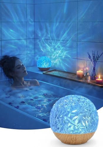 Shower Lamp, Shower Light for Inside Shower with 16 Colors by AMETHEUS