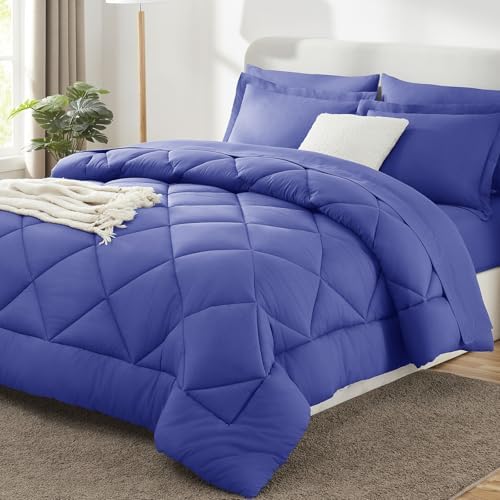 CozyLux Queen Comforter Set 88"x88" Very Peri by CozyLux