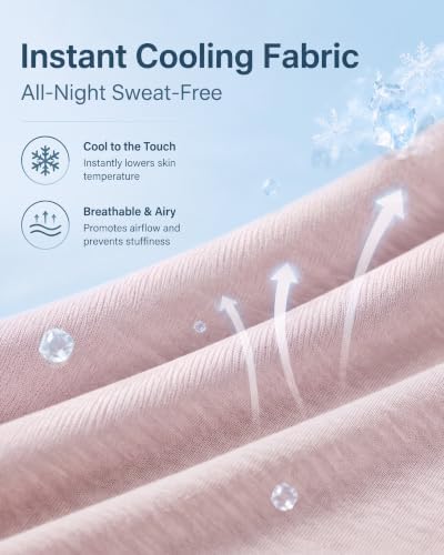 YZ HOME Cooling J Shaped Pregnancy Pillow, Removable Cover - Image 4