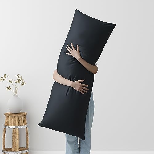 100% Egyptian Cotton Body Pillow Cover Long Pillow Case 600 Thread Count - Image 5
