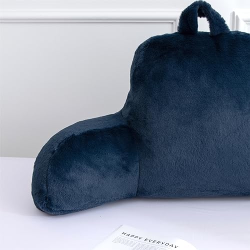 A Nice Night Navy Reading Pillow - Image 6