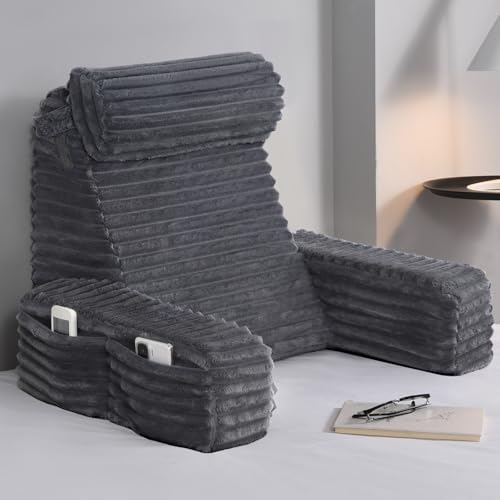 ENITYA 19" Large Back Pillow for Bed Sitting Up by ENITYA