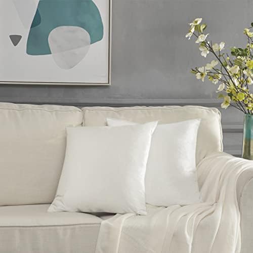 GIGIZAZA White Velvet Decorative Throw Pillow Covers - Image 7