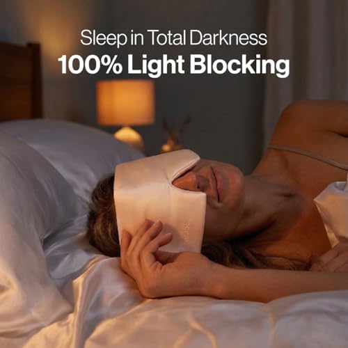 Dore & Rose Deep Sleep Mask, 100% Pure Silk Eye Mask - Image 4