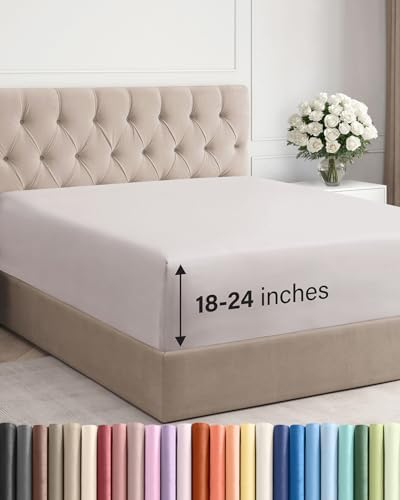 CGK Linens Extra Deep Full Fitted Sheet by CGKUnlimited
