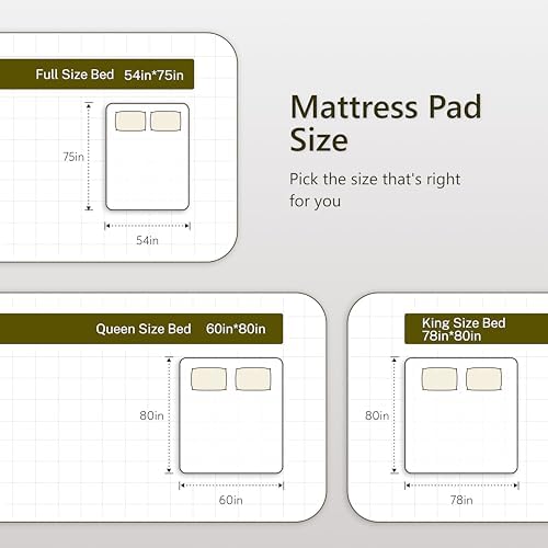 Heated Diamond Quilted Mattress Pad, King Size Dual Control, Soft Bed Warmer - Image 7