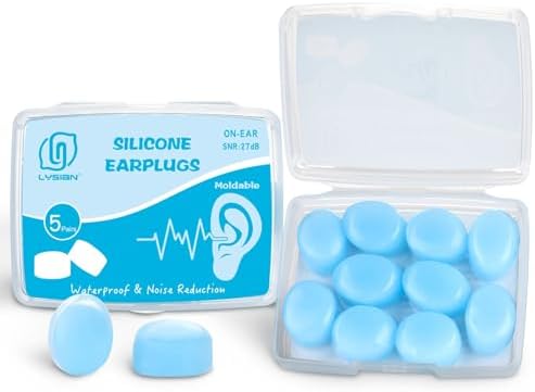 LYSIAN Moldable Silicone Ear Plugs by LYSIAN