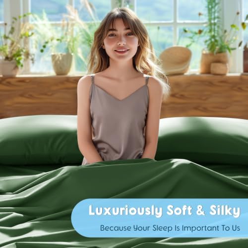 SONORO KATE 1000 Series 100% Egyptian Cotton King Sheets, Extra Deep Pocket - Image 4
