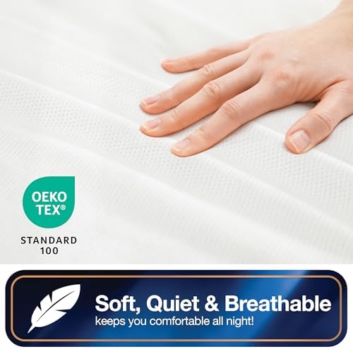 All-in-One Mattress Protector, Zippered Encasement, Water & Stain Resistant - Image 4