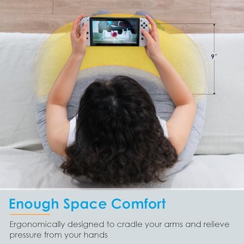 QUEEN ROSE Reading Pillow, Gaming Lap Pillow - Image 3