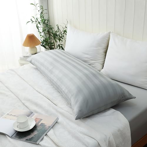 100% Cotton Zippered Body Pillow Protectors 1 Pack - Image 3