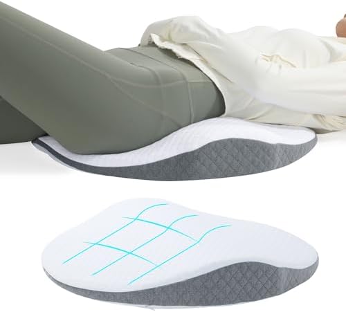ROYALAY Lumbar Support Pillow for Bed, Memory Foam Waist Pillow for Sleeping by ROYALAY