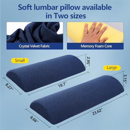 Cozyhealth - 2.95" H*18.7" L - Soft Small Lumbar Pillow - Image 5