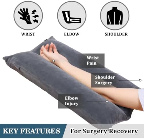 Arm Elevation Pillow Shredded Memory Foam Filled Arm Stabilizer Elevation Pillow - Image 5