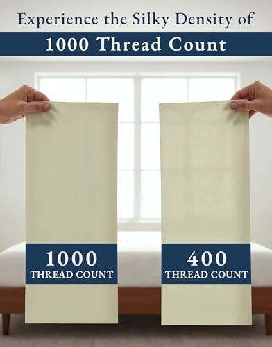 LANE LINEN Twinxl Sheets Set 1000 Thread Count 100% Egyptian Cotton - Image 4
