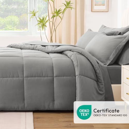 Love's cabin Plaid Queen Comforter Set - Image 5