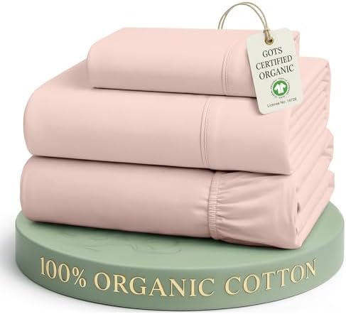LANE LINEN Eco Friendly 100% Organic Cotton Twin Sheet Set, Hotel Quality by LaneLinen