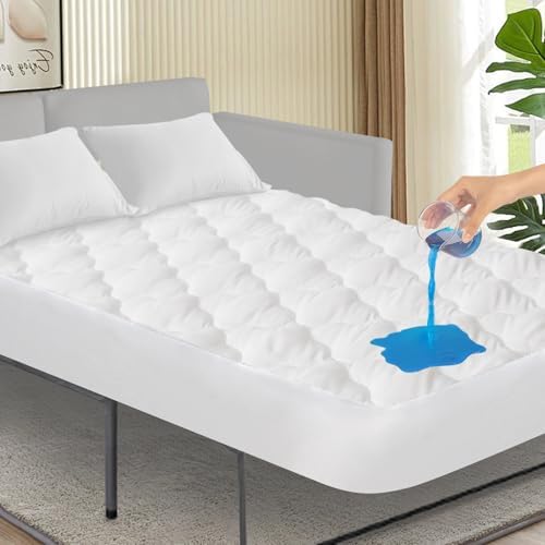 Sleeper Sofa Bed Queen Mattress Protector Pad by SpringspiritBedding