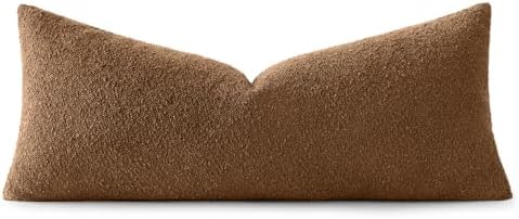 MIULEE Textured Boucle Lumbar Pillow Cover - Image 6