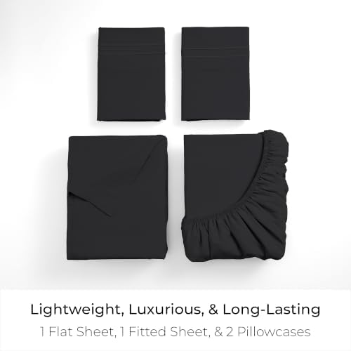 Mellanni Iconic 4-Piece, Ultra Soft Sheet Set - Image 3